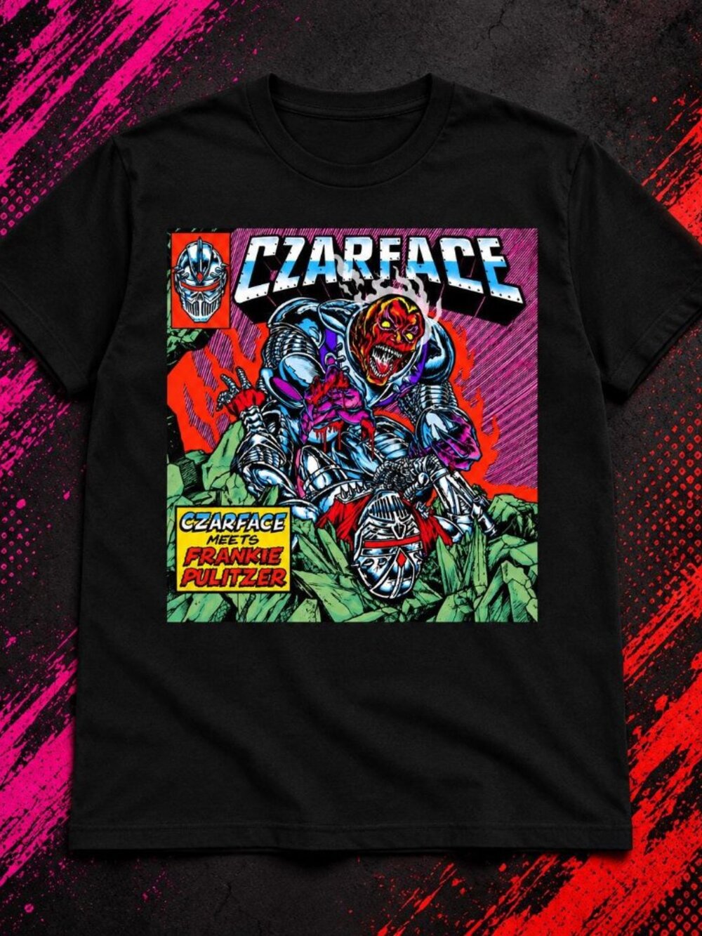 CZARFACE Meets Frankie Pulitzer Shirt, Tom Hardy Rap Tee